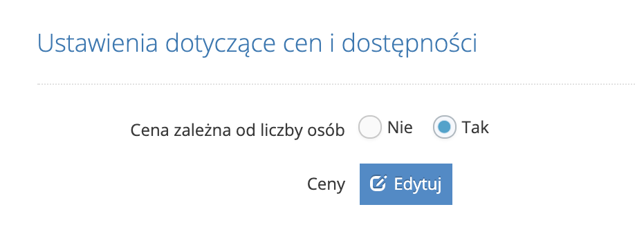 ustawienia dotyczące dostępności