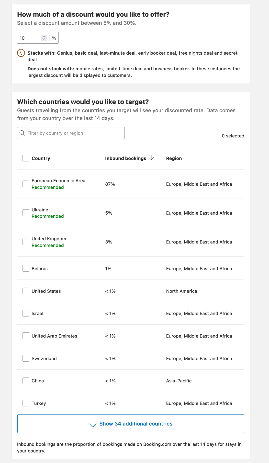How to increase bookings on Booking.com with prices for a selected country?  - How to increase bookings on Booking.com with prices for a selected country? 